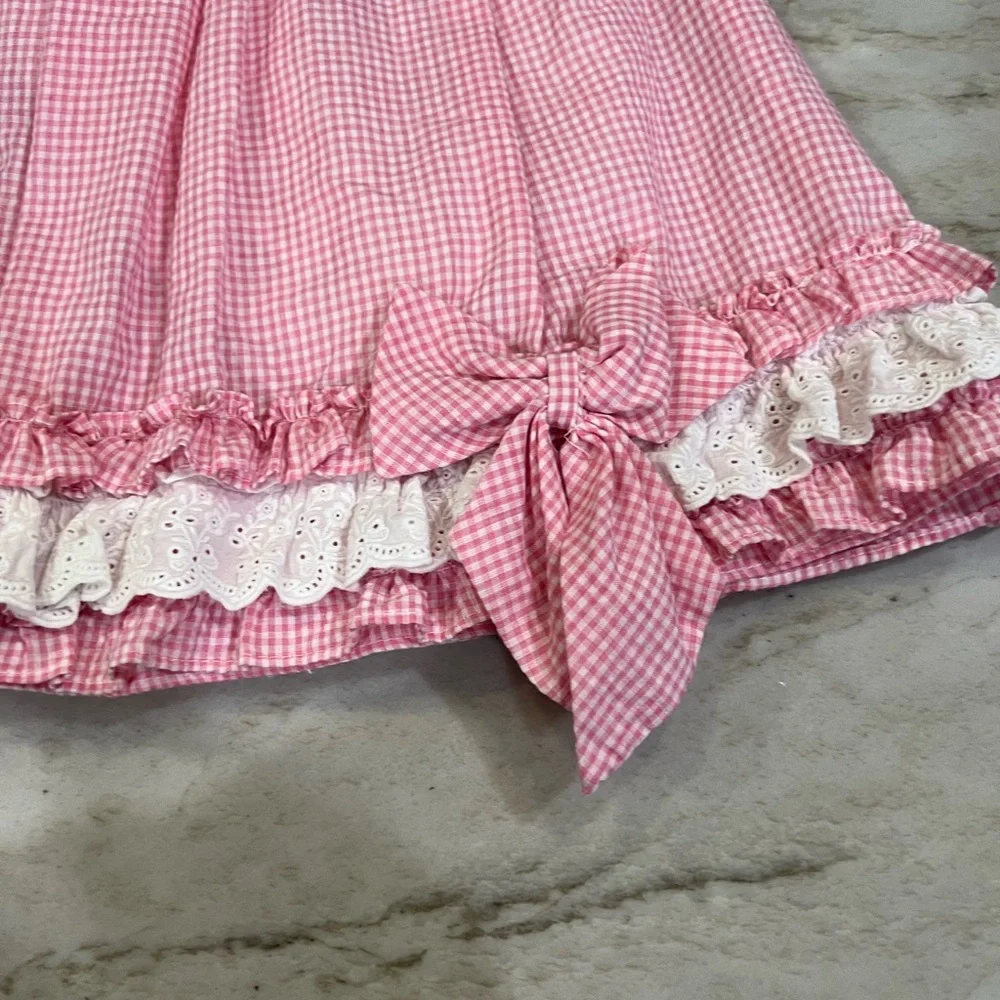 Laura Ashley pink and white gimgim dress! - Picture 4 of 9